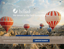 Tablet Screenshot of heliad.com